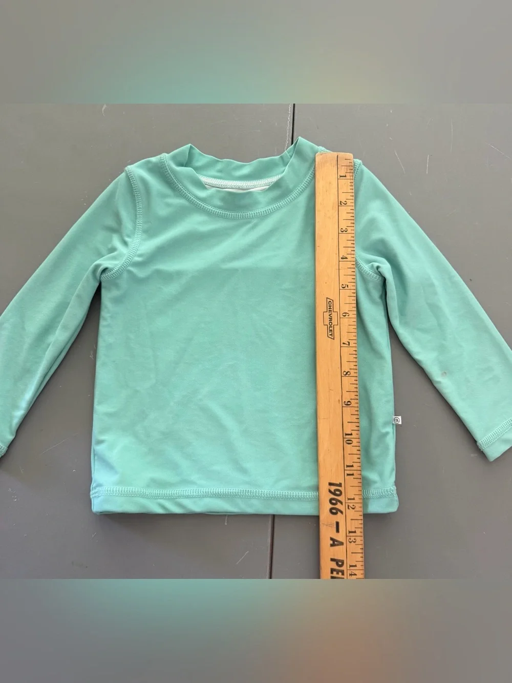 Caden Lane Baby Swim Rash Guard Top Green 6-12 Months Summer Swim Beach